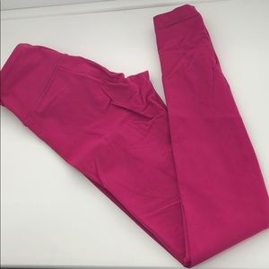 Lululemon pink full length high waisted leggings